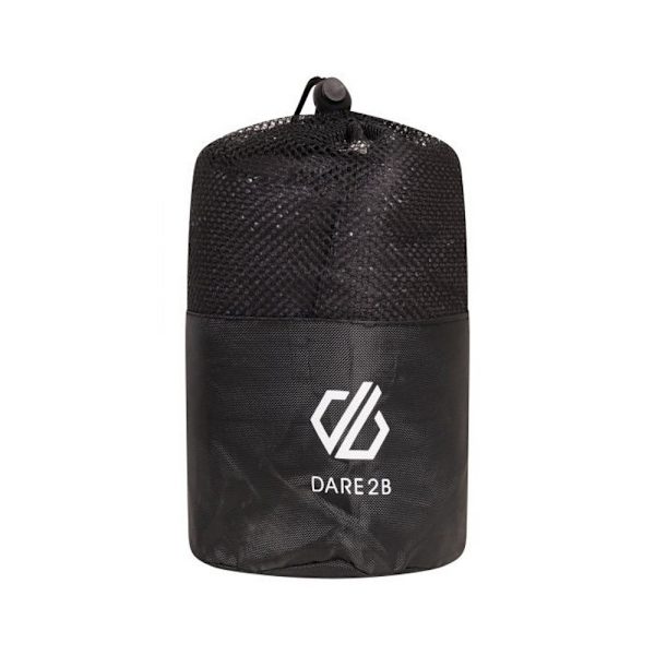 Dare 2B Unisex Vuxen Mikrofiber Yogamatta Handduk En Storlek Svart Black One Size
