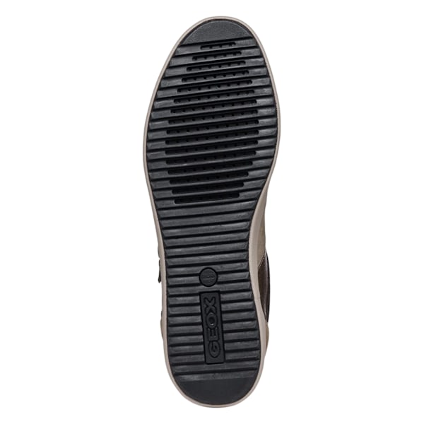 Geox Blomiee Mockaskinn Sneakers för Kvinnor Storlek 7 UK Taupe Taupe 7 UK