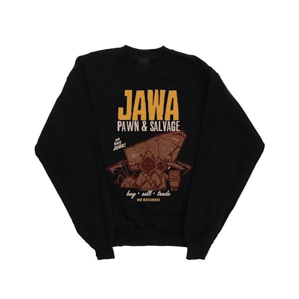 Star Wars Damkläder/Dam Jawa Pawn And Salvage Sweatshirt XL Bla Black XL