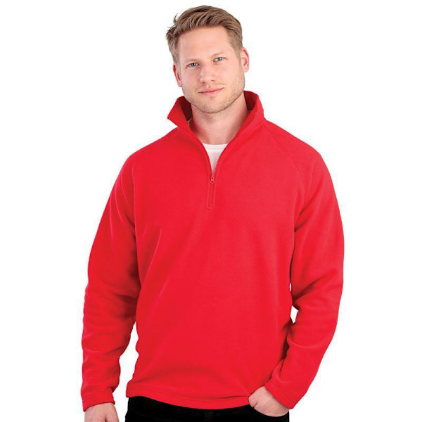 Result Core Micron Anti-Pill Fleece Top L Röd Red L