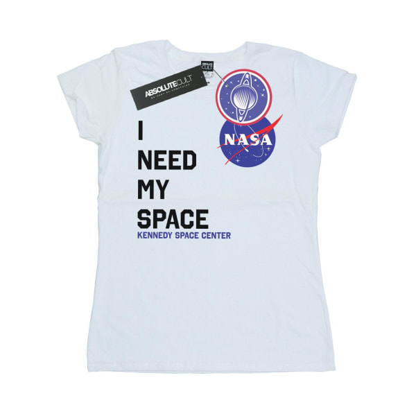 NASA Womens/Ladies I Need My Space Cotton T-Shirt XXL Vit White XXL