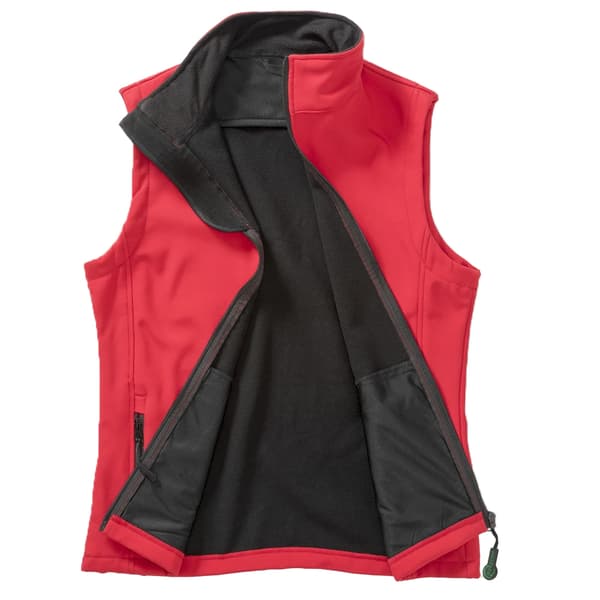 Result Herr Printable Softshell Body Warmer S Röd/Svart Red/Black S