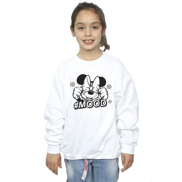 Disney Flicktröja Minnie Mouse Mood 7-8 år Vit White 7-8 Years