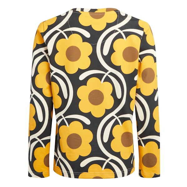 Regatta Dam/Kvinnor Orla Kiely Blommig Långärmad Vinter T-shirt Apple Blossom Yellow 8 UK