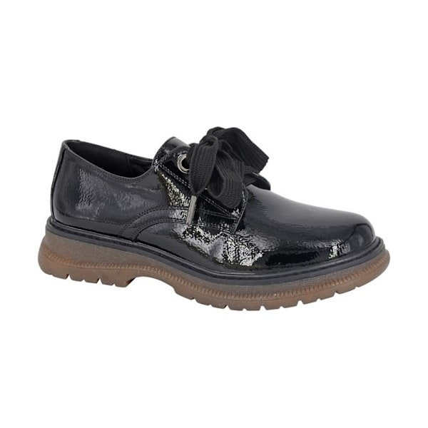 Cipriata Dam/Dam Febe Lack PU Formella Skor 4 UK Svart Black 4 UK