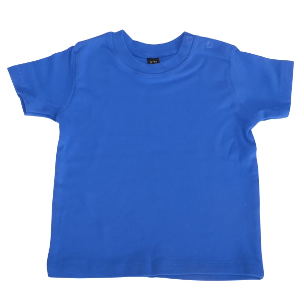 Babybugz Baby kortärmad T-shirt 18-24 Ekologisk koboltblå Organic Cobalt Blue 18-24