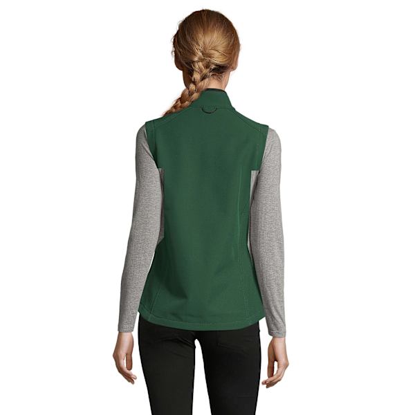 SOLS Dam/Kvinnor Rallye Soft Shell Bodywarmer Jacka M Flaska Bottle Green M