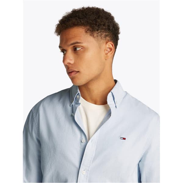 Tommy Jeans Herr Oxford Button-Down Regular Skjorta S Sweet Blue Sweet Blue S