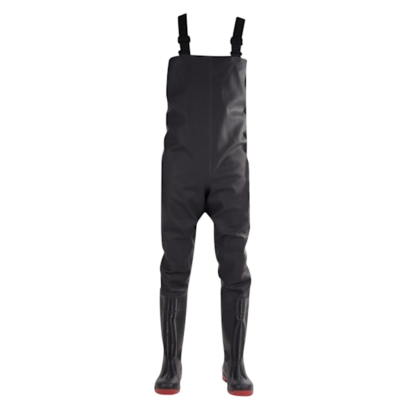 Amblers Safety Unisex Danube Chest Safety Wader 7 UK Svart/Röd Black/Red 7 UK
