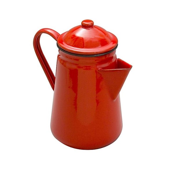 Falcon Kaffekanna med Lock Röd 1250ml 13 x 21cm One Size One Co One Colour One Size