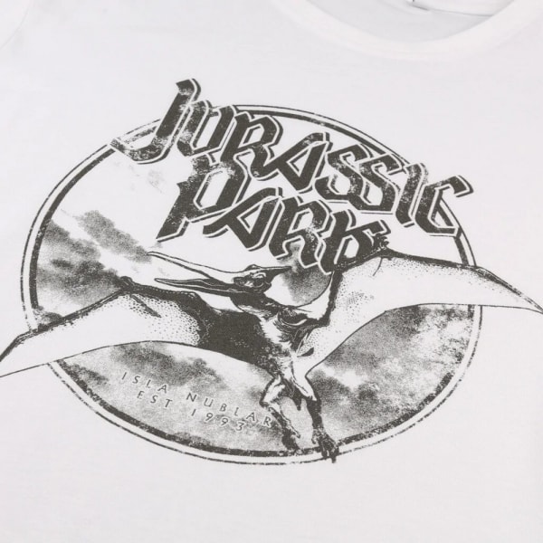 Jurassic Park Dam/Dam Rocks T-shirt M Vit White M