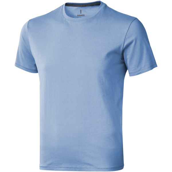 Elevate Herr Nanaimo kortärmad T-shirt XS ljusblå Light Blue XS