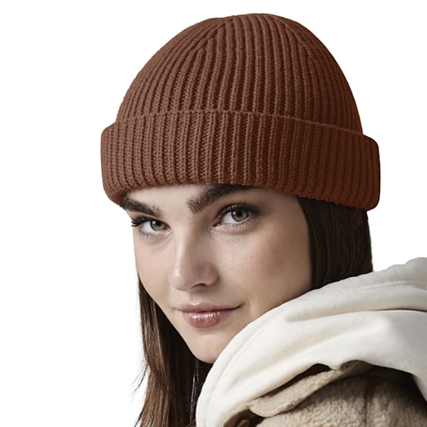 Beechfield Unisex Vuxen Harbour Fisherman Beanie One Size Valnöt Walnut One Size