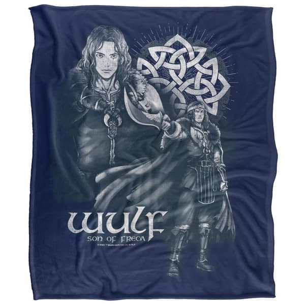 Sagan om ringen: Rohirrims krig Wulf Svärd Mjuk Multicoloured 152cm x 127cm