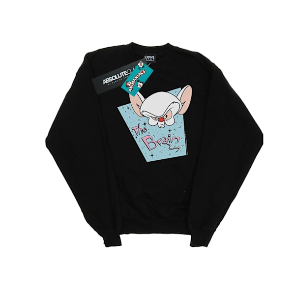 Animaniacs Herr The Brain Mugshot Sweatshirt 4XL Svart Black 4XL