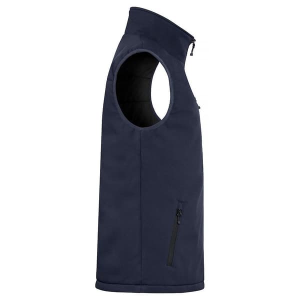 Clique Herr Softshell Vadderad Gilet L Mörkblå Dark Navy L