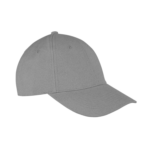 Result Headwear Unisex Vuxen Memphis Borstad Bomullskeps En Storlek Duva Grå Dove Grey One Size