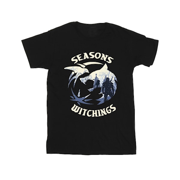 Netflix The Witcher Julvarg T-shirt M Svart Black M