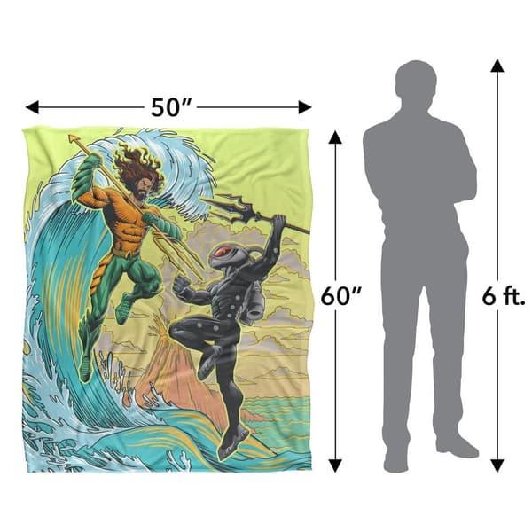 Aquaman Stridsfilt One Size Flerfärgad Multicoloured One Size