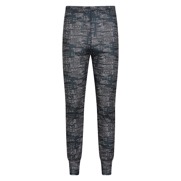 Mountain Warehouse Mens Talus Dash Print Thermal Bottoms 4XL Svart Black 4XL