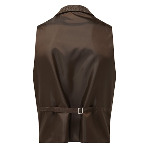 Premier Herrmönstrad Väst XS Brunrutig Brown Check XS