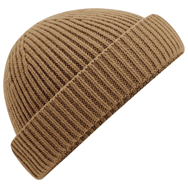Beechfield Unisex Vuxen Harbour Fisherman Beanie One Size Biscu Biscuit Beige One Size