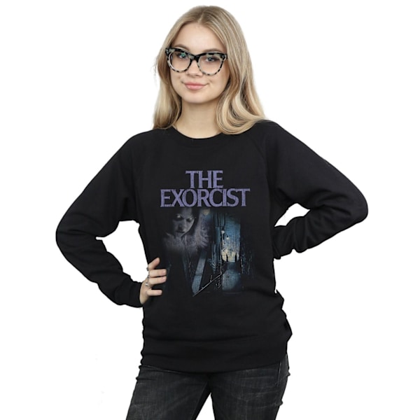 The Exorcist Damkläder/Dam Distressed Steps Sweatshirt L Svart Black L