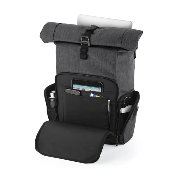 Quadra Q-tech Charge Roll-top Ryggsäck One Size Granite Marl Granite Marl One Size
