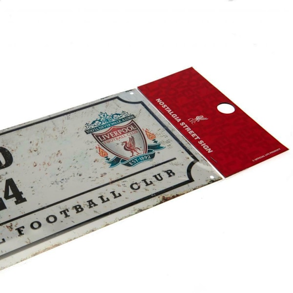 Liverpool FC Gatubricka One Size Vit/Svart White/Black One Size