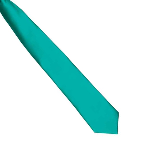 Premier Unisex Vuxen Satinslips En Storlek Smaragd Emerald One Size