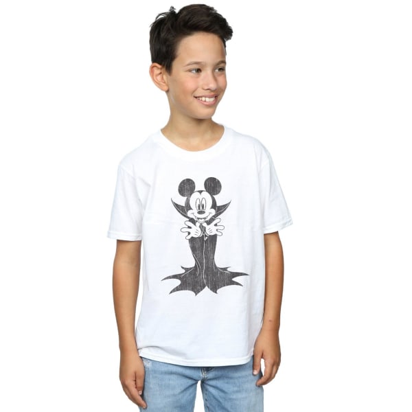 Disney Boys Mickey Mouse Dracula T-shirt 12-13 år Vit White 12-13 Years