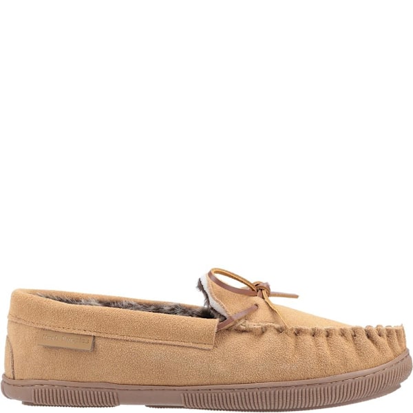 Hush Puppies herr Ace Slip On lädersko 11 UK Tan Tan 11 UK