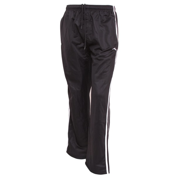 Sportkläder för män Träningsoverall/joggingunderdel (öppen manschett) XXL midja Black XXL Waist 44-46inch (112-117cm)