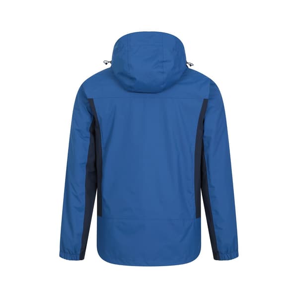 Mountain Warehouse Herr Thunderstorm 3-i-1 Vattentät Jacka L Blue L