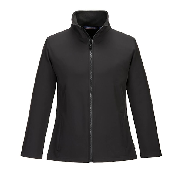 Portwest Dam/Kvinnors Mjuk Skaljacka XS Svart Black XS