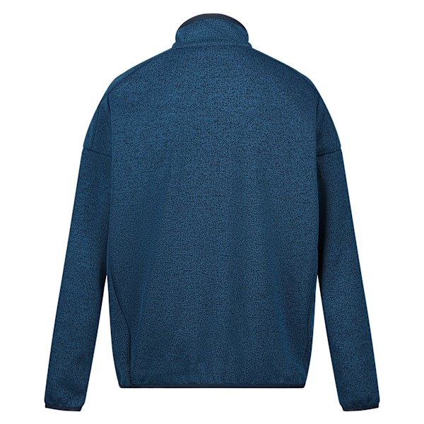 Regatta Kassam Marl Full Zip Fleece Jacka för Herrar XL Marockansk Blå Moroccan Blue/Navy Marl XL