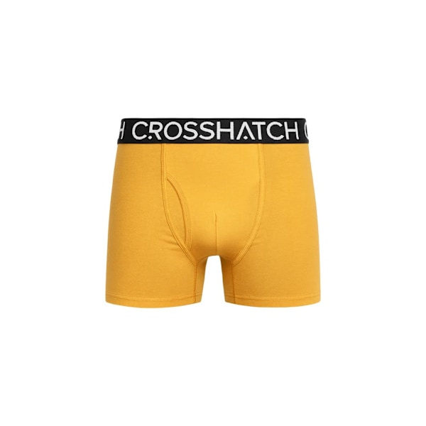 Crosshatch Mens Payso Boxer Shorts (3-pack) L Gul Yellow L