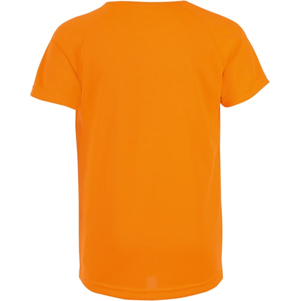 SOLS Barn/barn Unisex unisex kortärmad T-shirt 8 år Neo Neon Orange 8yrs