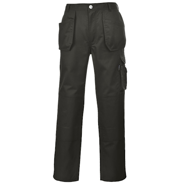 Portwest Herr Slate Slitstarka Arbetsbyxor 2XL Svart Black 2XL