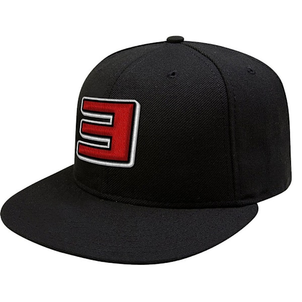 Eminem Unisex Adult E Snapback Cap One Size Black Black One Size