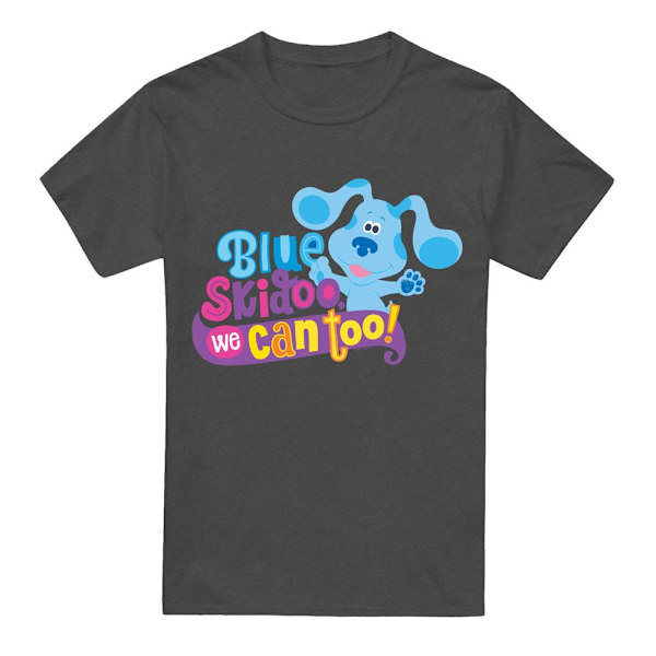 Blue´s Clues & You! Unisex Vuxen Vi Kan Också! T-shirt XL Kolgrå Charcoal XL