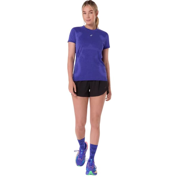 Asics Dam Performance Seamless Slim Löpartröja 12 UK Cobalt/Burst 12 UK