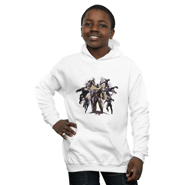 Marvel Pojkar Avengers Endgame Vs Thanos Hoodie 12-13 År Vit White 12-13 Years