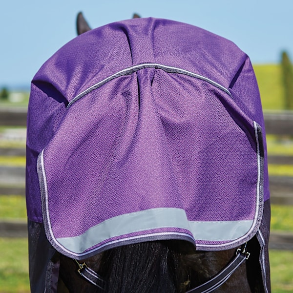 Weatherbeeta Comfitec Lite Plus Dynamic Detach-A-Neck Turnout R Purple/Black 4ft 6