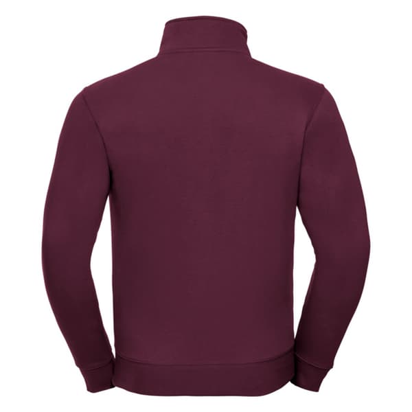 Russell Herr Autentisk Sweatshirtjacka M Vinröd Burgundy M