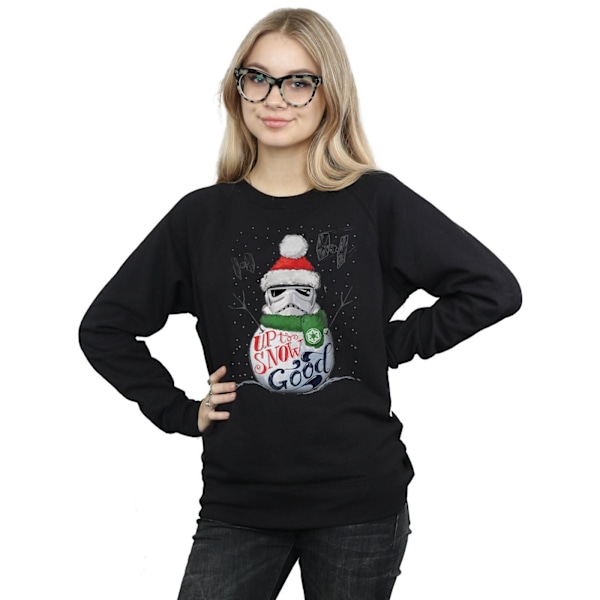 Star Wars Dam/Damer Stormtrooper Up To Snow Good Sweatshirt Black M