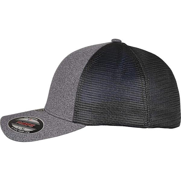 Yupoong Unisex Adult Flexfit Trucker Cap L-XL Mörkgrå/Svart Dark Grey/Black L-XL