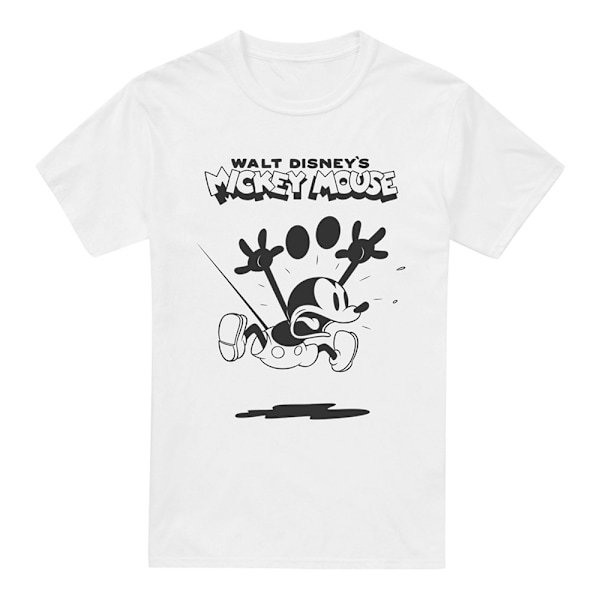 Mickey Mouse & Friends Herr Mickey Förvånad T-shirt XXL Vit White XXL