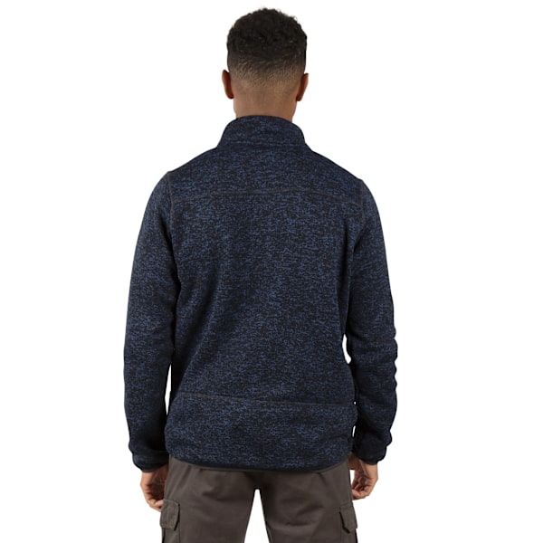 Trespass Herr Bingham Fleece Jacka M Marinblå Marl Navy Marl M