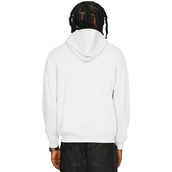 Casual Classics Unisex Vuxen Core Hoodie i Kammad Bomull 3XL Vit White 3XL